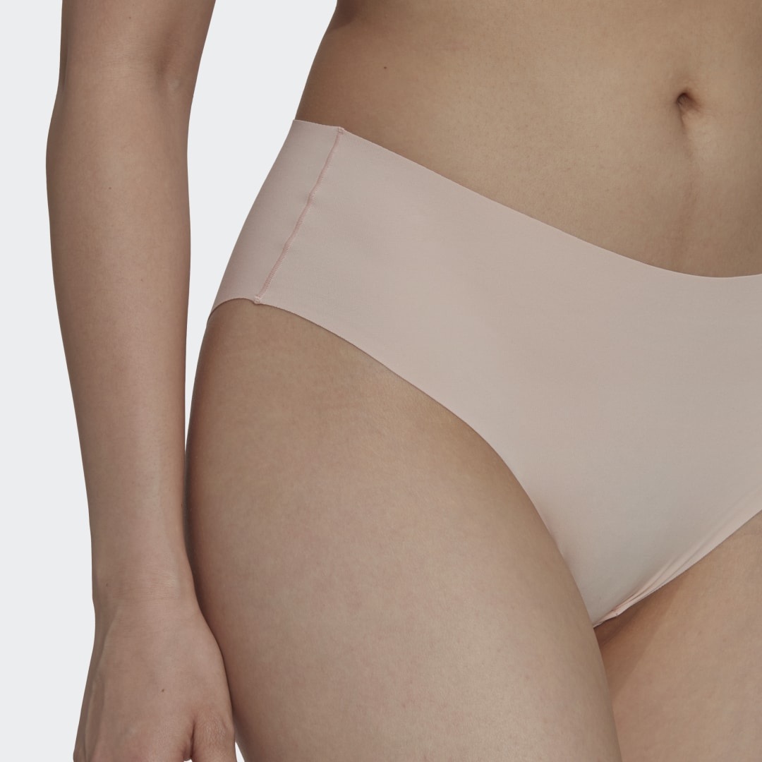 adidas Active Micro-Flex Cheeky Hipster Underwear - White
