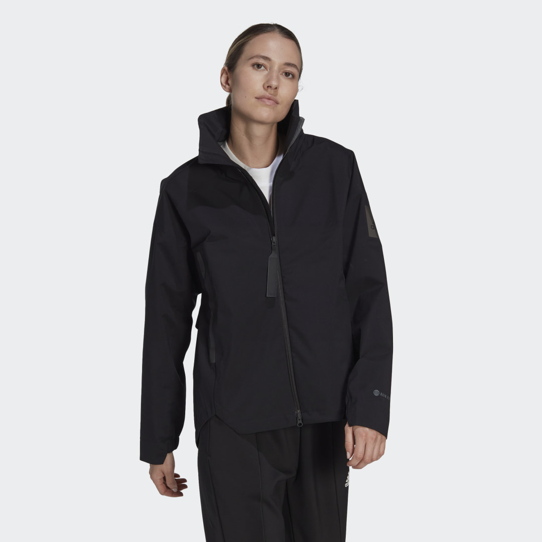 

adidas Chamarra Myshelter Rain.RDY Mujer, Negro