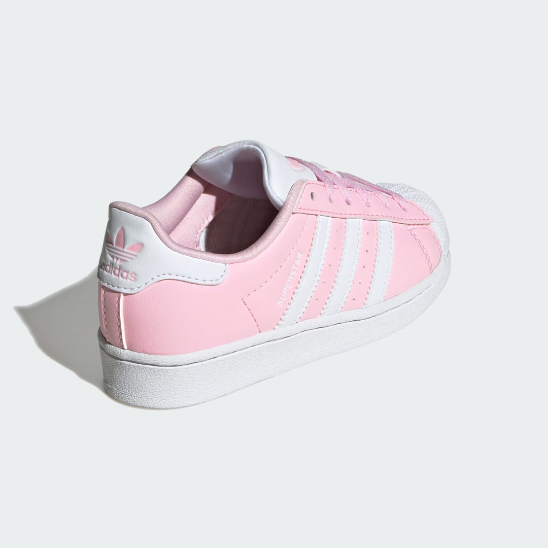 

adidas Tenis Superstar Para Niños, Clear rosa/blanco/blanco