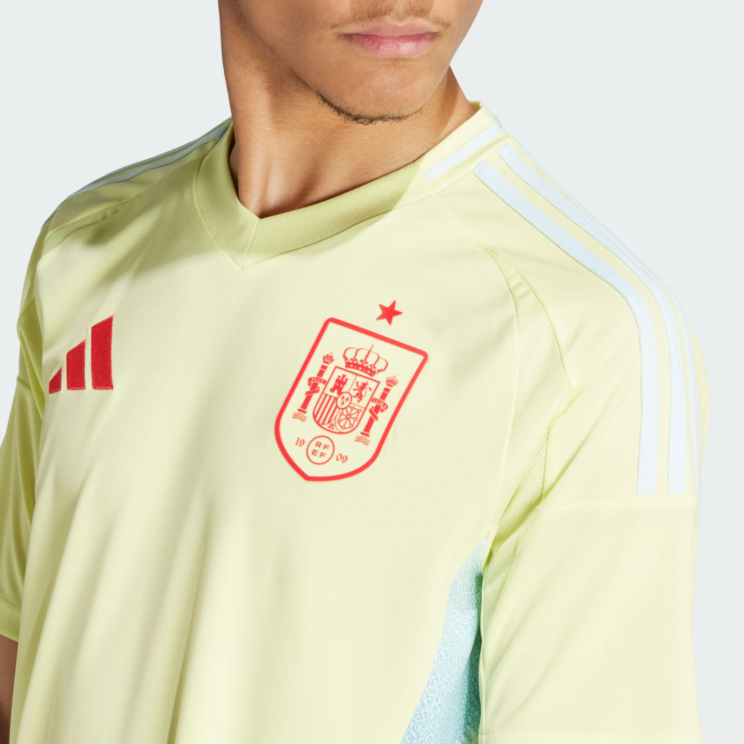 

adidas Jersey Visitante España 24 Hombre, Pulse amarillo/halo verde