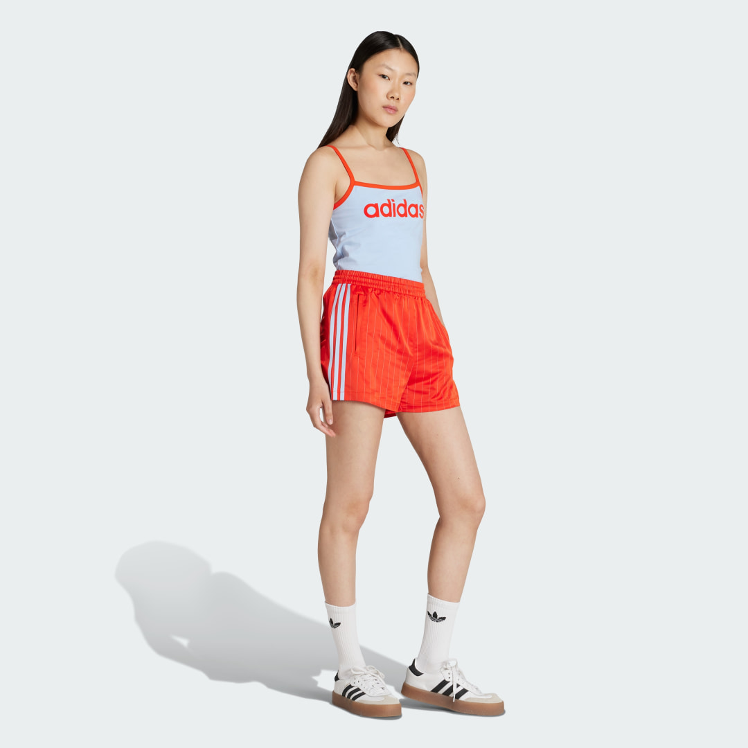 Thumbnail - adidas Originals Pin-stripe Satinshorts