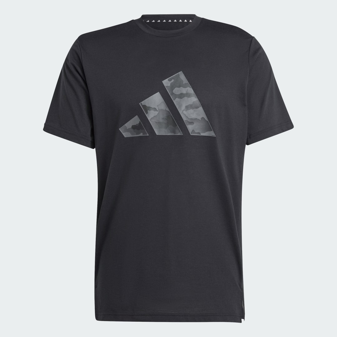 Adidas Train Essentials Camo Graphic Logo T-shirt