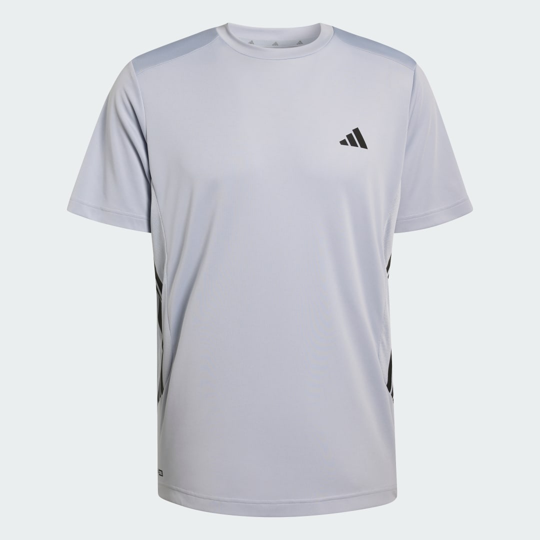 T SHIRT D’ENTRAÎNEMENT TECH ESSENTIALS À 3 BANDES - vue 8