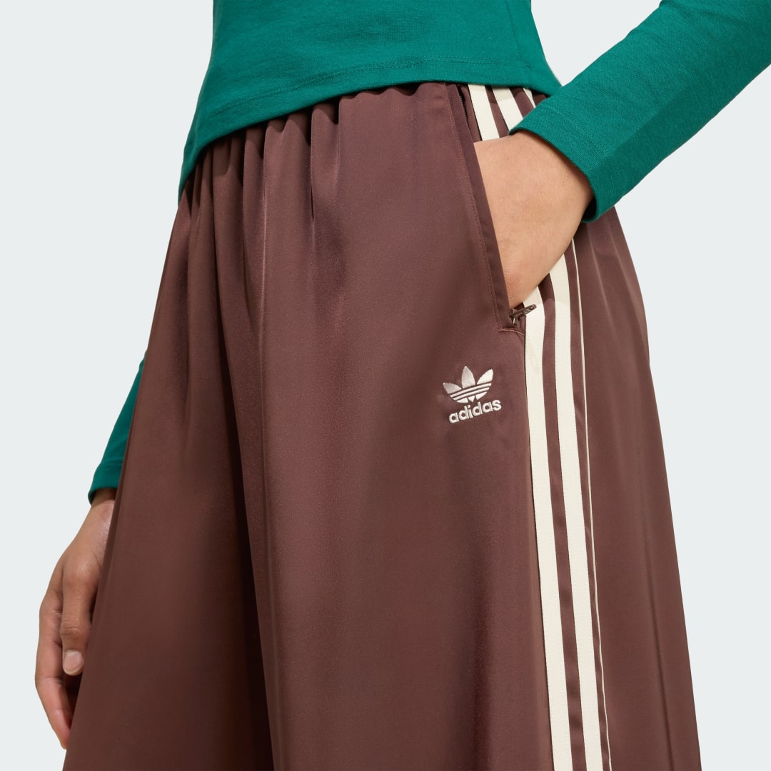 Adidas Adicolor Satin Wide Leg Trainingsbroek