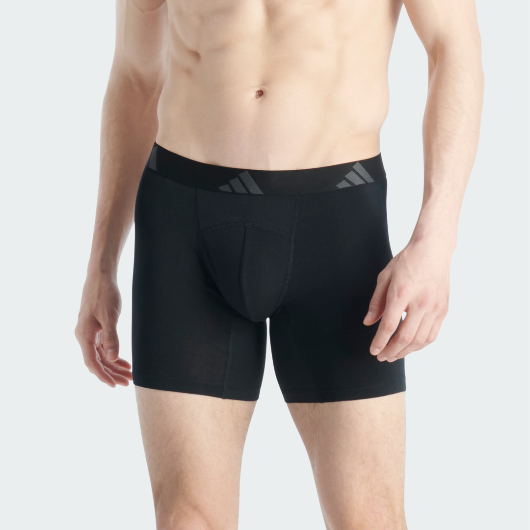 Adidas Active Flex Cotton Ergonomic Boxershorts 2-Pack Ondergoed