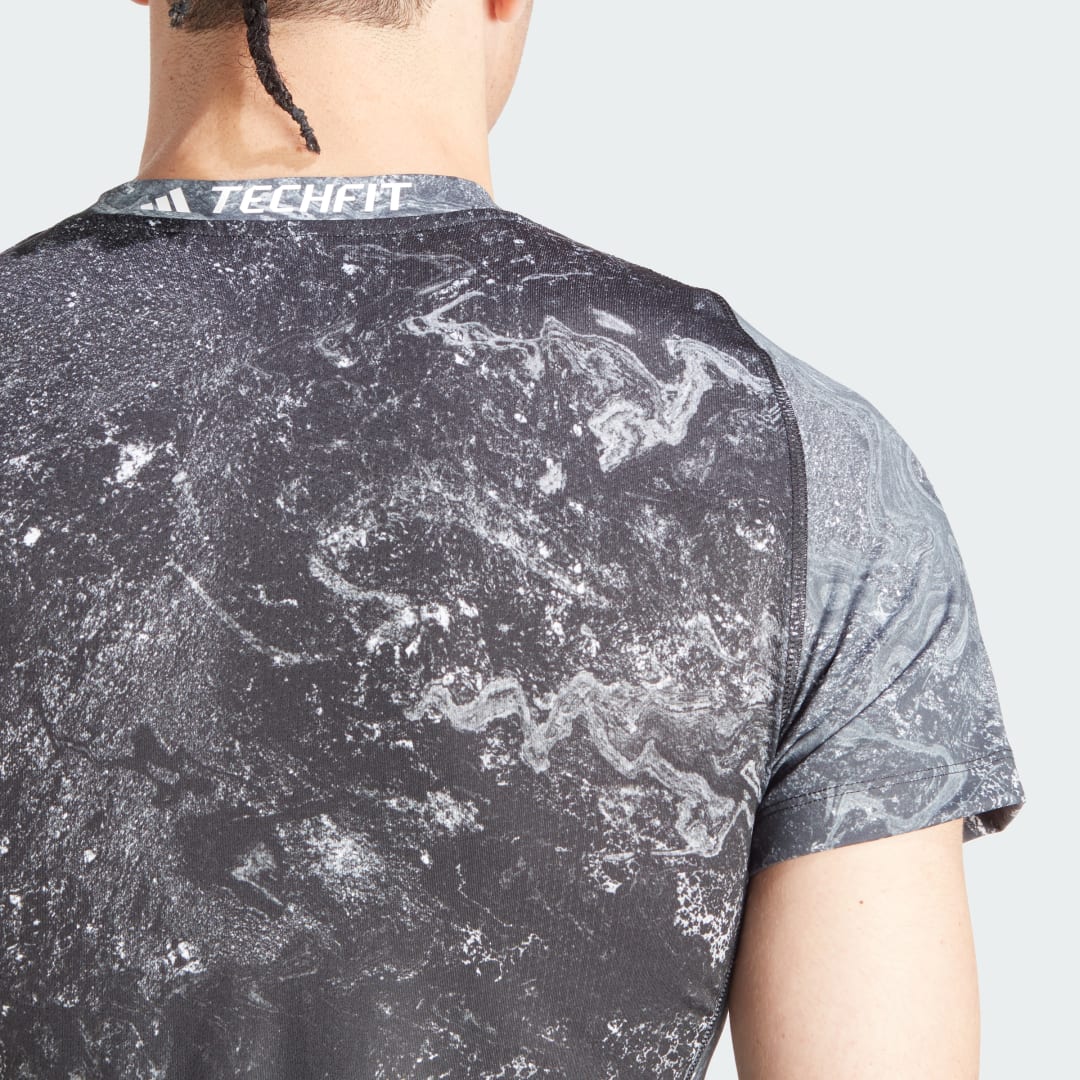 Adidas Techfit AOP Training T-shirt