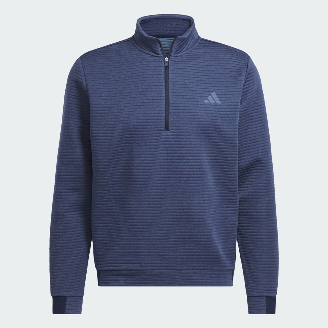 Adidas Ultimate365 DWR Textured Pullover met Korte Rits