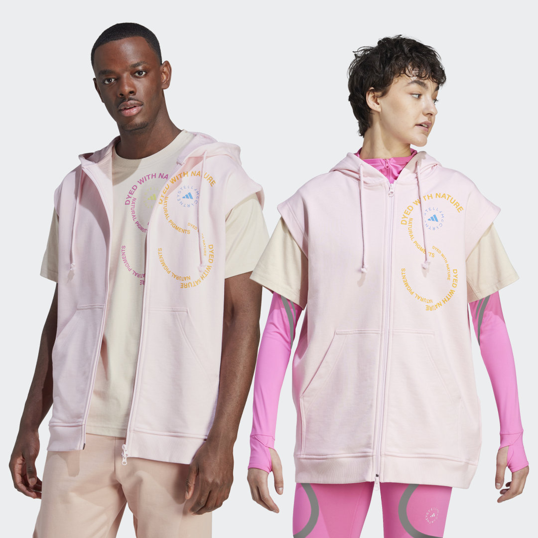 adidas by Stella McCartney Sportswear Sleeveless Hoodie (Gender Neutral)F Tropic Bloom2XSUnisex