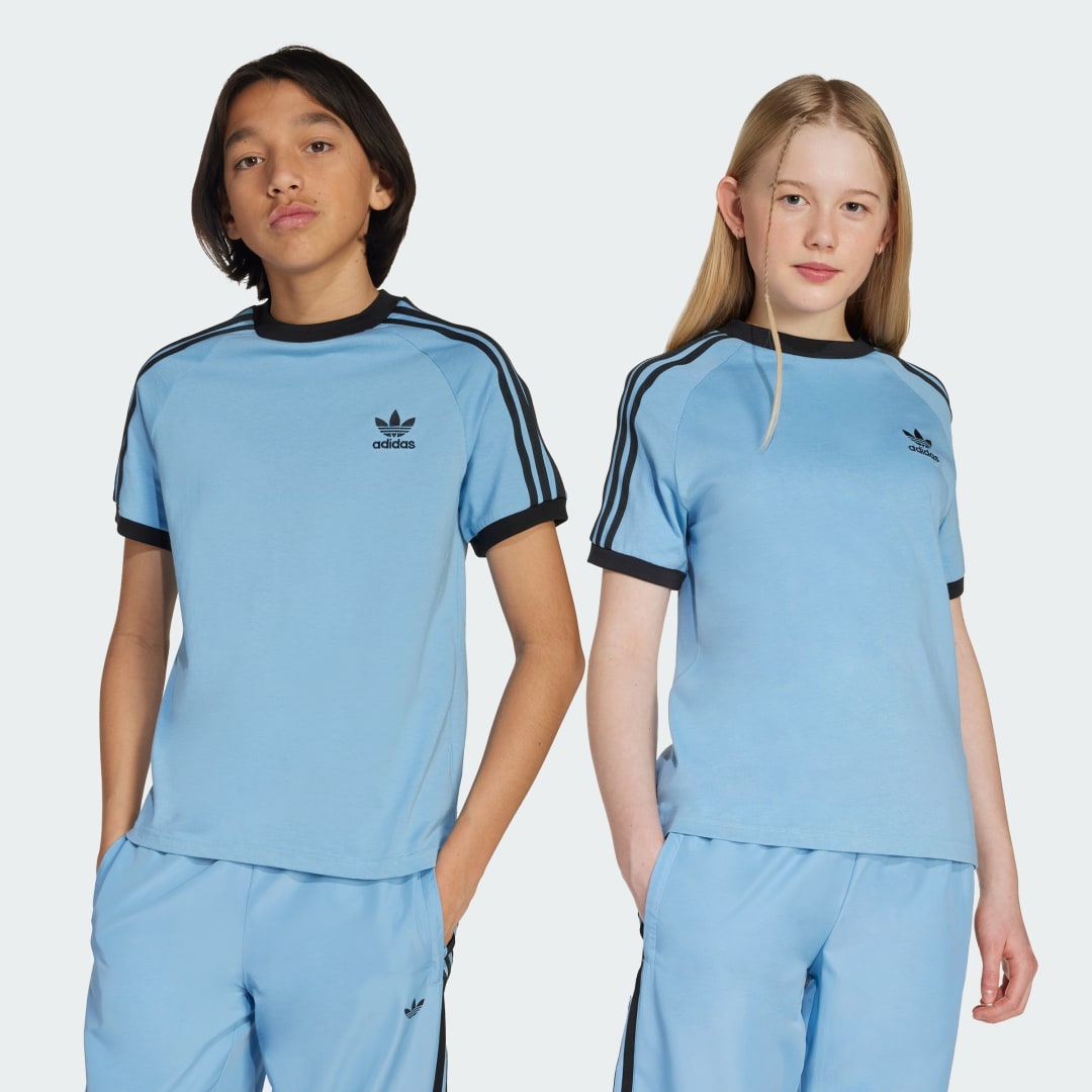 Adidas Originals T-shirt 3 STRIPE TEE drie-strepen shirt voor kinderen