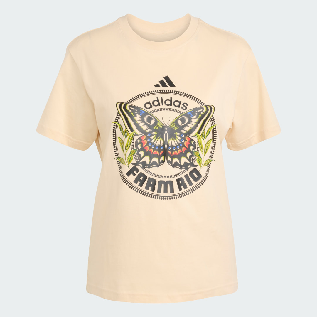 T shirt graphique adidas x FARM - vue 4