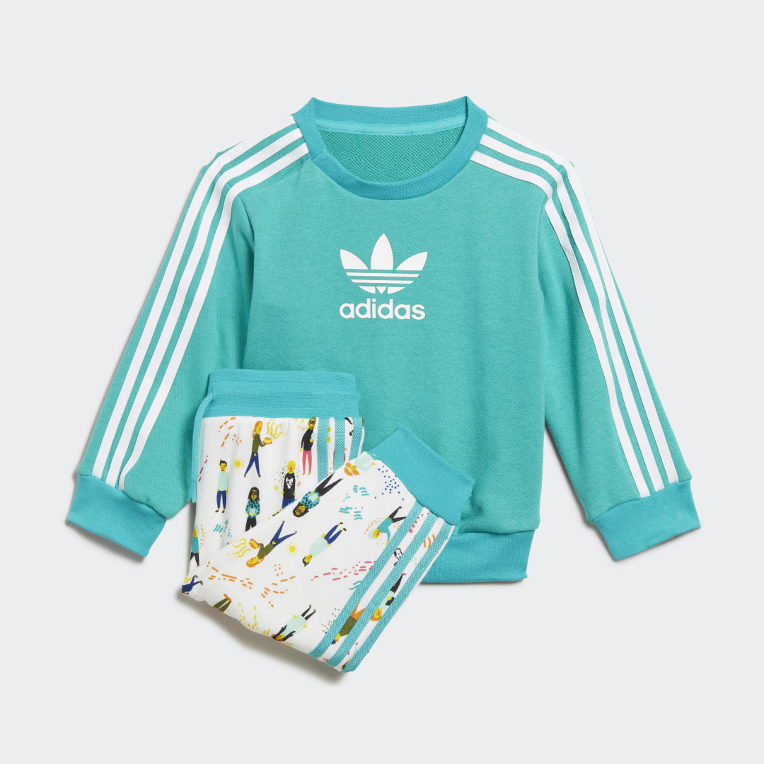 Комплект: свитшот и брюки adidas Originals