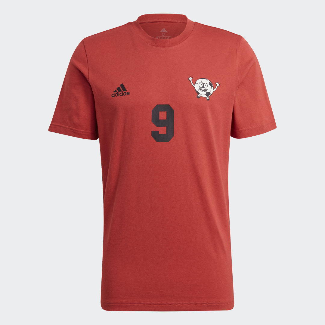 фото Футболка lil stripe graphic number adidas performance