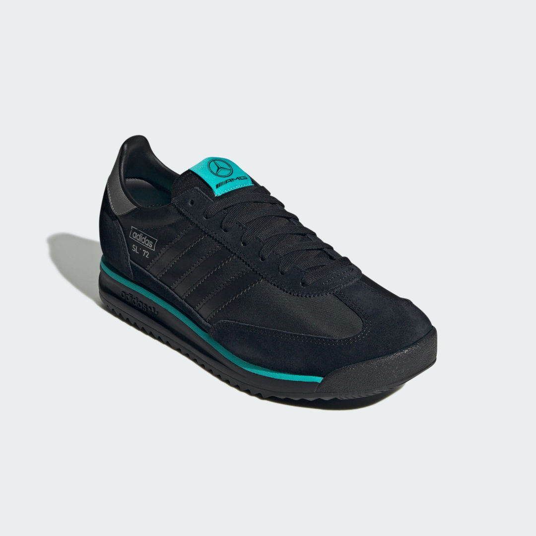 Adidas SL 72 sneaker Core Black / Core Black / Silver Metallic