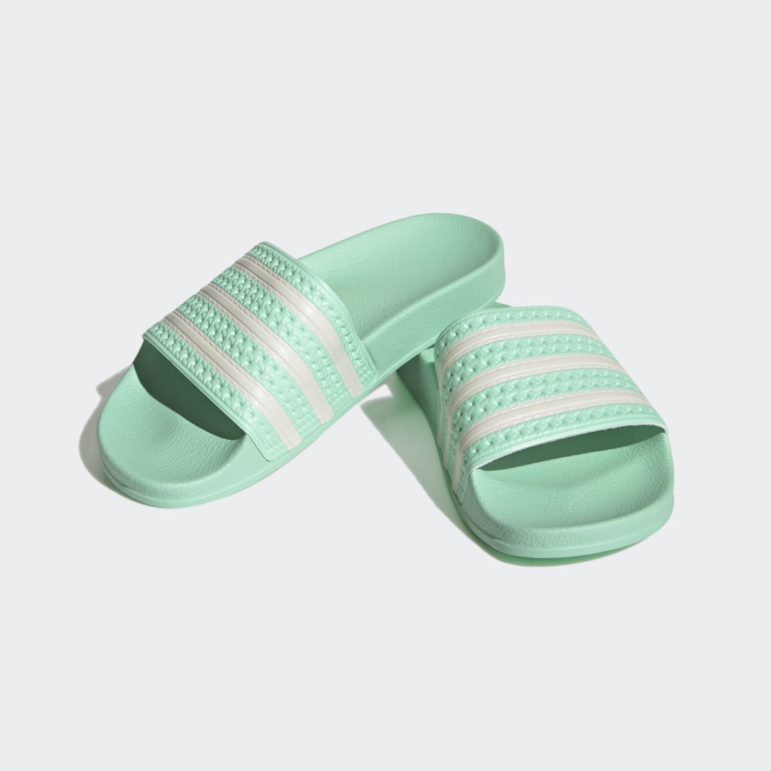 adidas Chanclas Adilette Mujer, Blanco