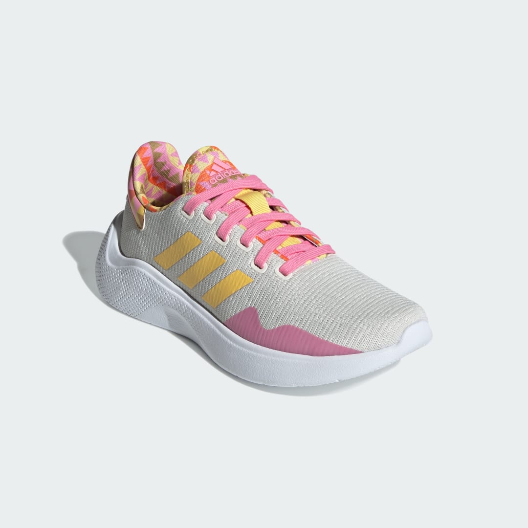 

adidas Tenis Puremotion 2.0 Mujer, Chalk blanco/spring amarillo/semi rosa