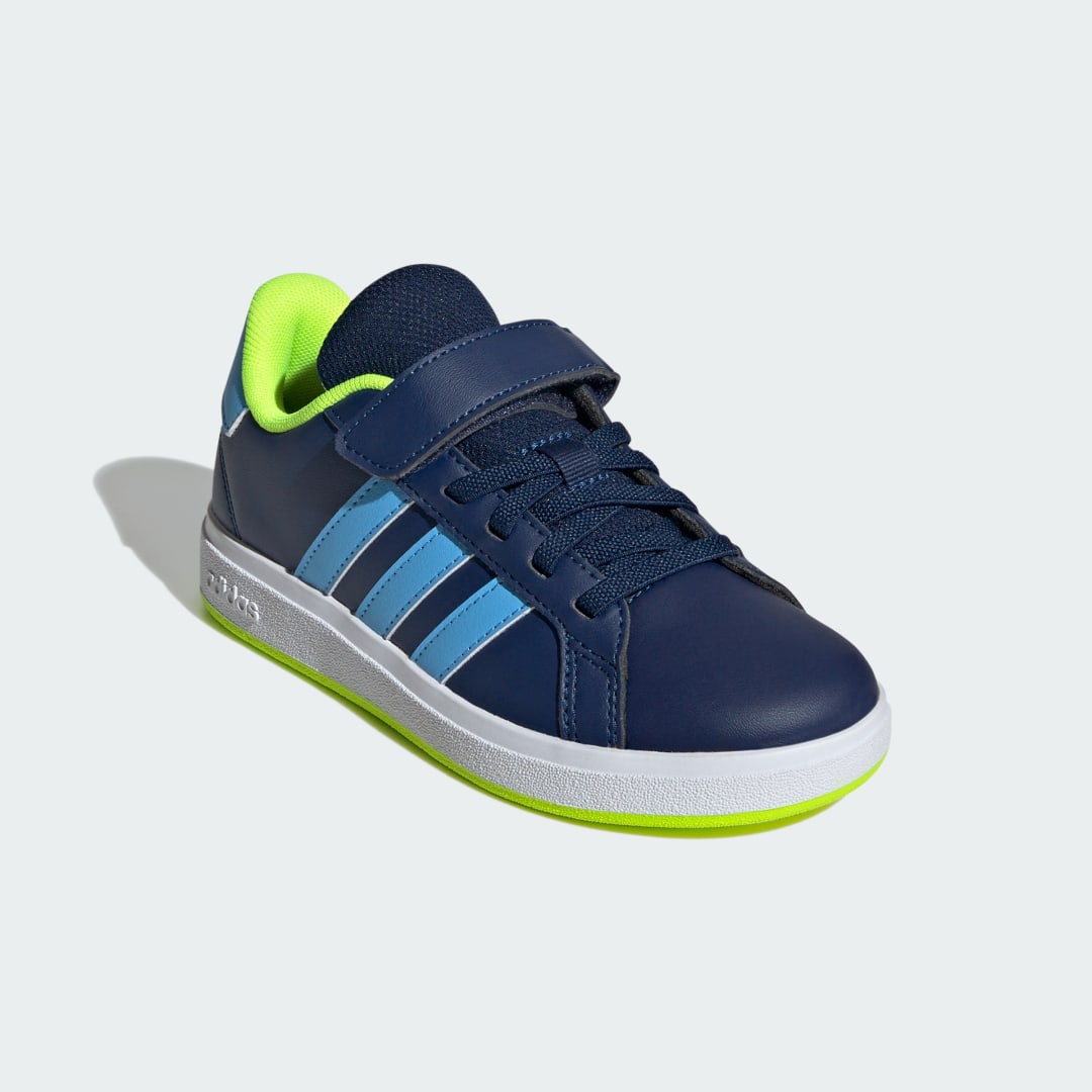 

adidas Tenis Adidas Grand Court 2.0 Niños, Dark azul/azul burst/lucid lemon