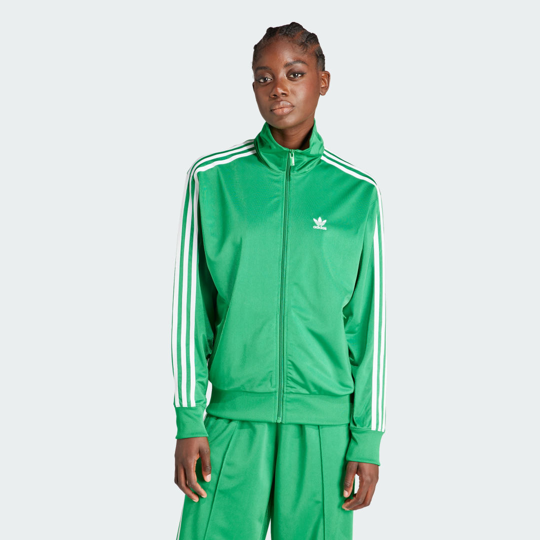 Adidas Originals Adicolor Firebird Trainingsjack Rits hoodies green maat: L beschikbare maaten:XS S M L