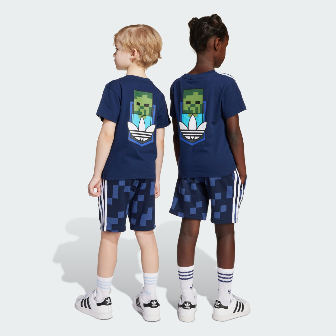 Thumbnail - adidas Originals X Minecraft Short T-Shirt Set für Kinder