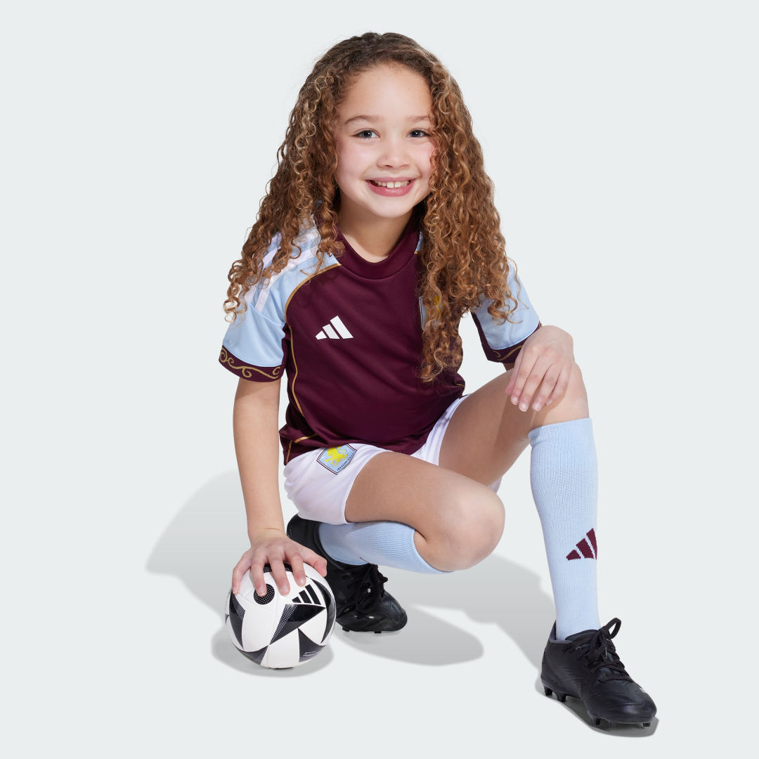 Adidas Aston Villa FC 25 26 Mini-Thuistenue Kids