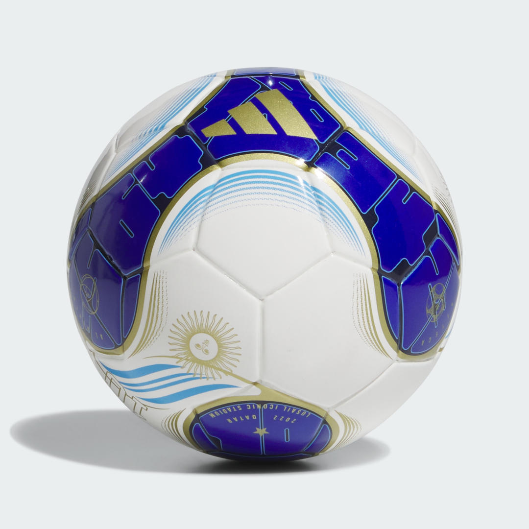 

adidas Minibalón Messi Unisex, Blanco