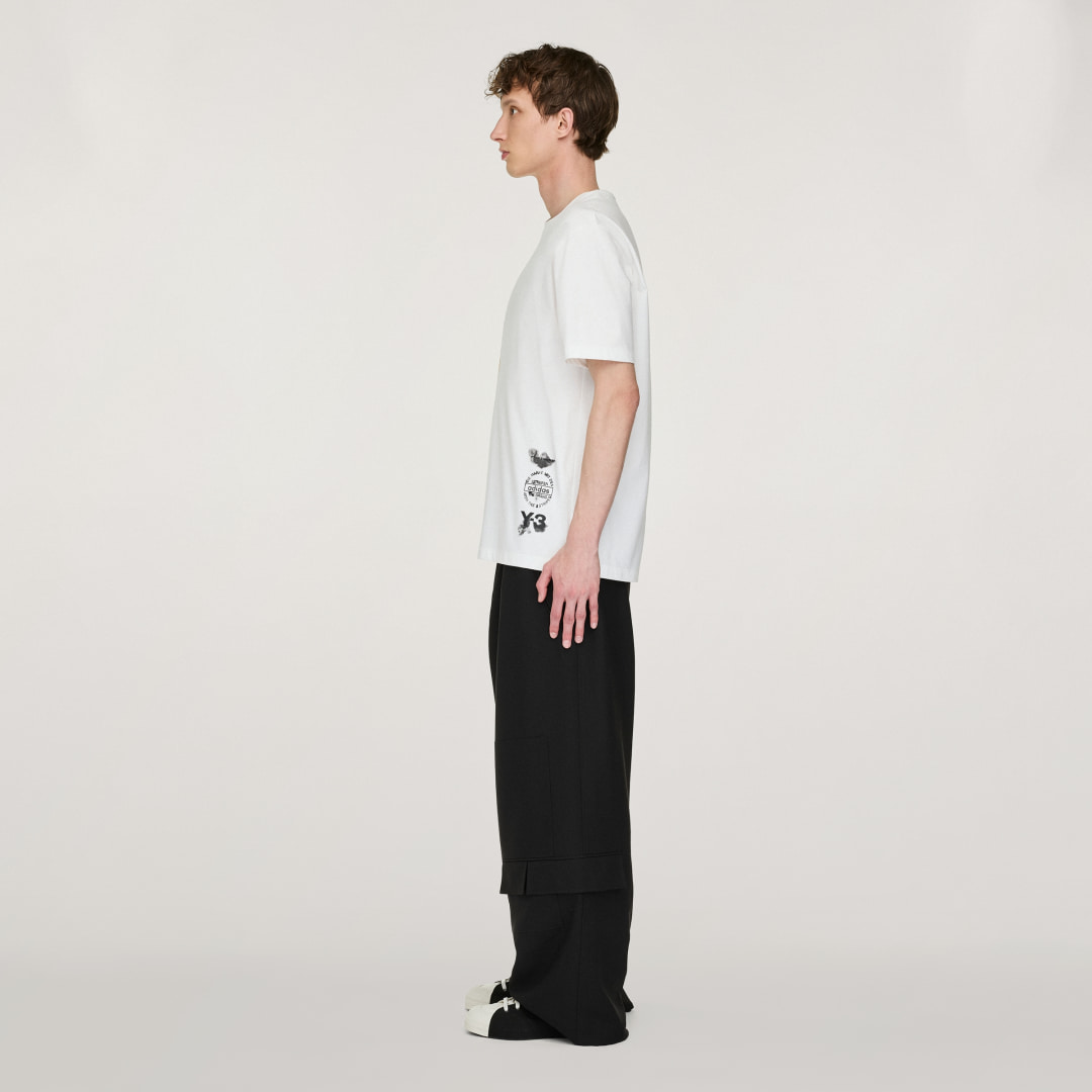 Thumbnail - Y-3 AOP kurzärmeliges T-Shirt