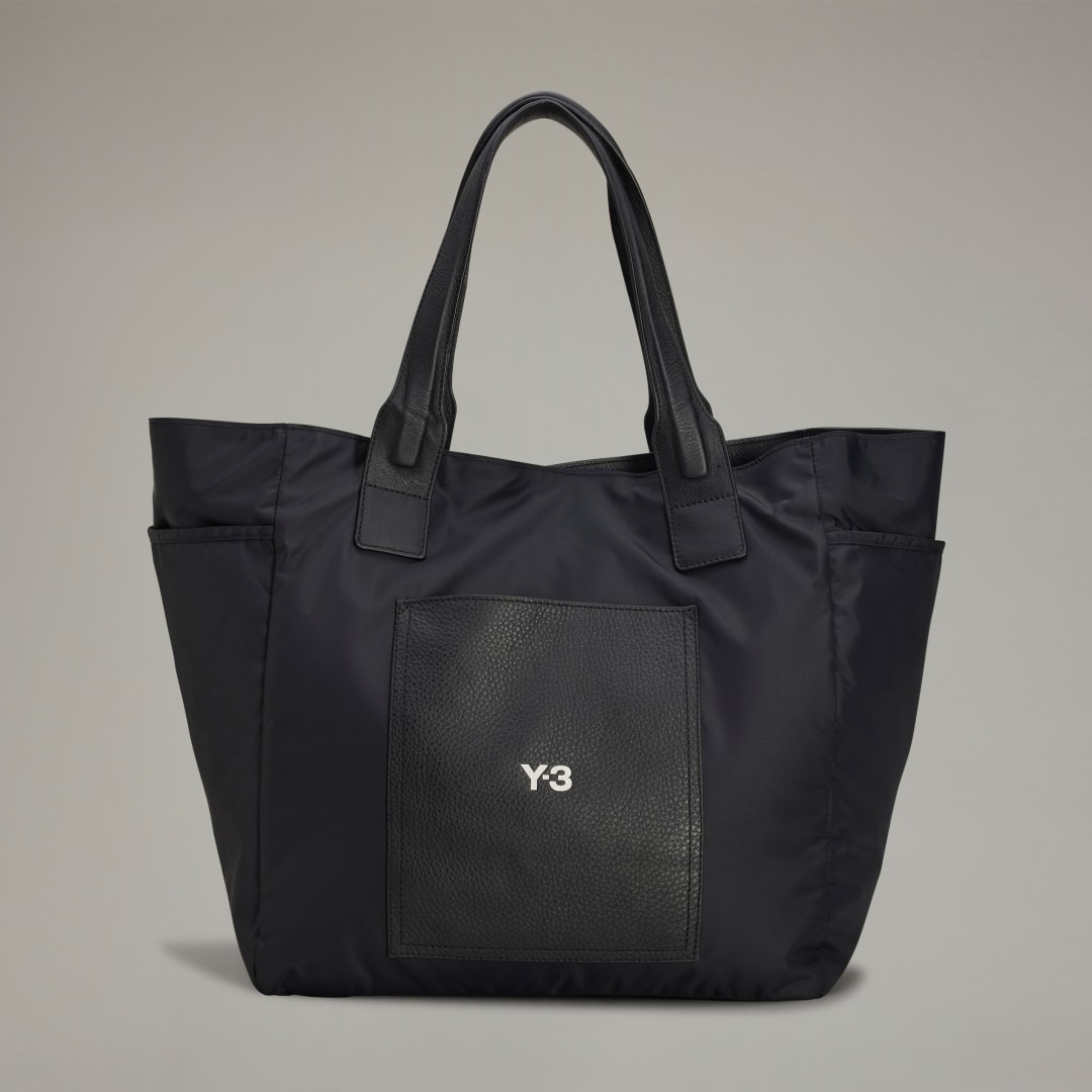 Y-3 Shopper tas met logo Black Unisex