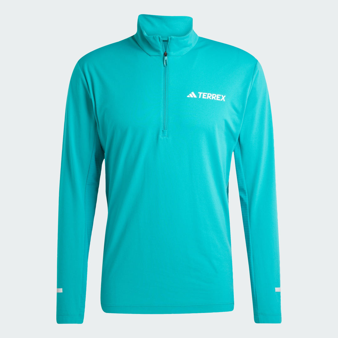 Adidas Terrex Xperior Longsleeve met Halflange Rits