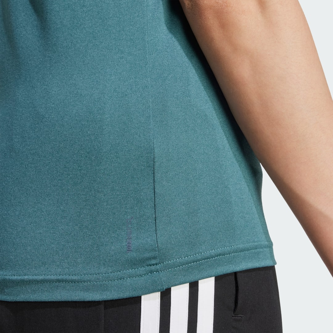 Adidas AEROREADY Train Essentials Minimal Branding V-hals T-shirt