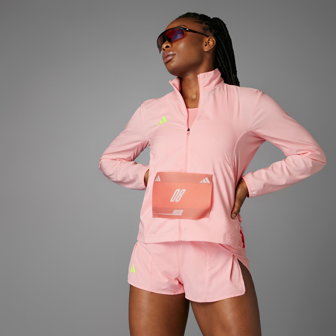 

adidas Shorts de Running Adizero Essentials Split Mujer, Rosa