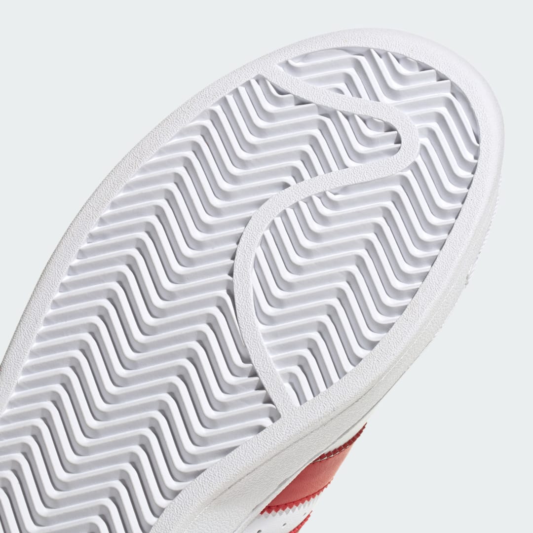

adidas Tenis Superstar XLG Unisex, Blanco/better scarlet/negro