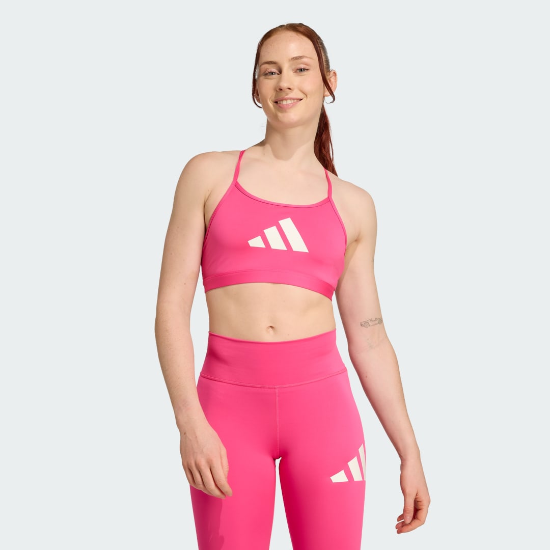 Brassière femme adidas Aeroreact Graphic - vue 5