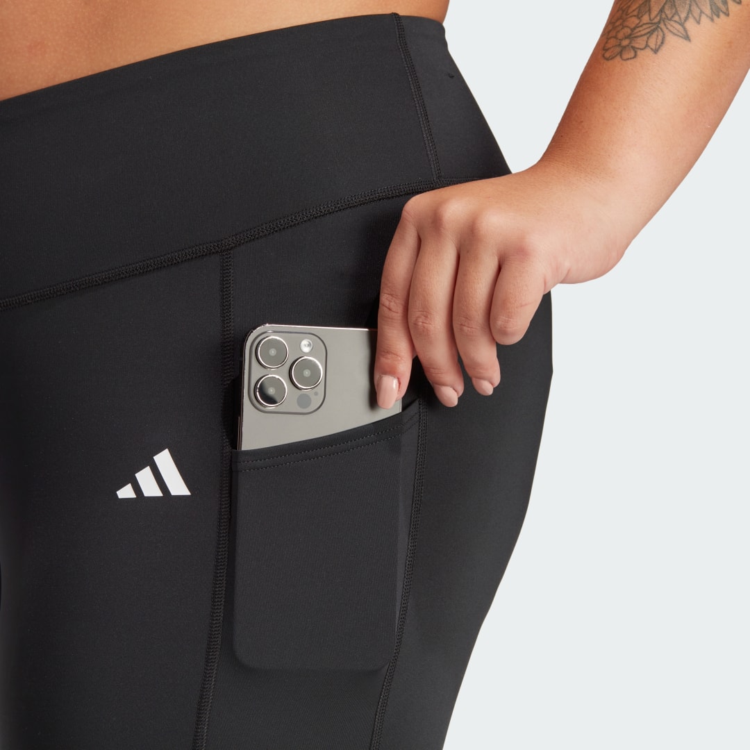 Adidas Optime Lange Legging (Grote Maat)