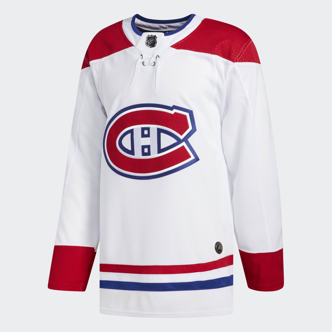 Оригинальная гостевая джерси Canadiens adidas Performance