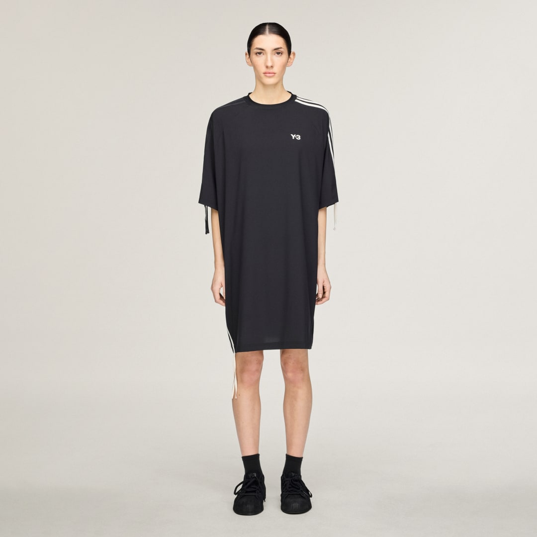 ROBE T SHIRT 3 BANDES Y 3 CINCH OVERSIZED