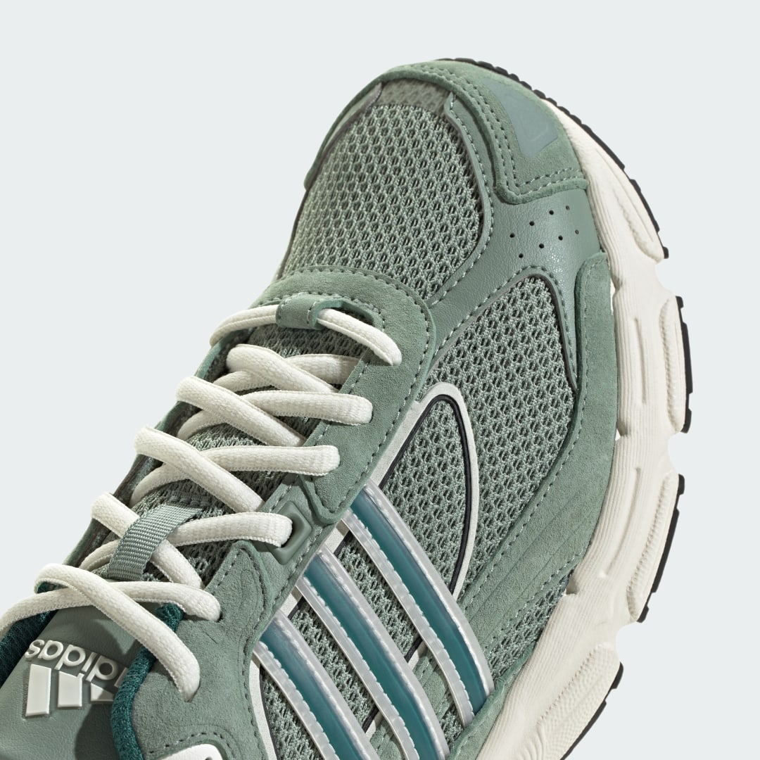 

adidas Tenis Response CL Unisex, Plata verde/collegiate verde/off blanco
