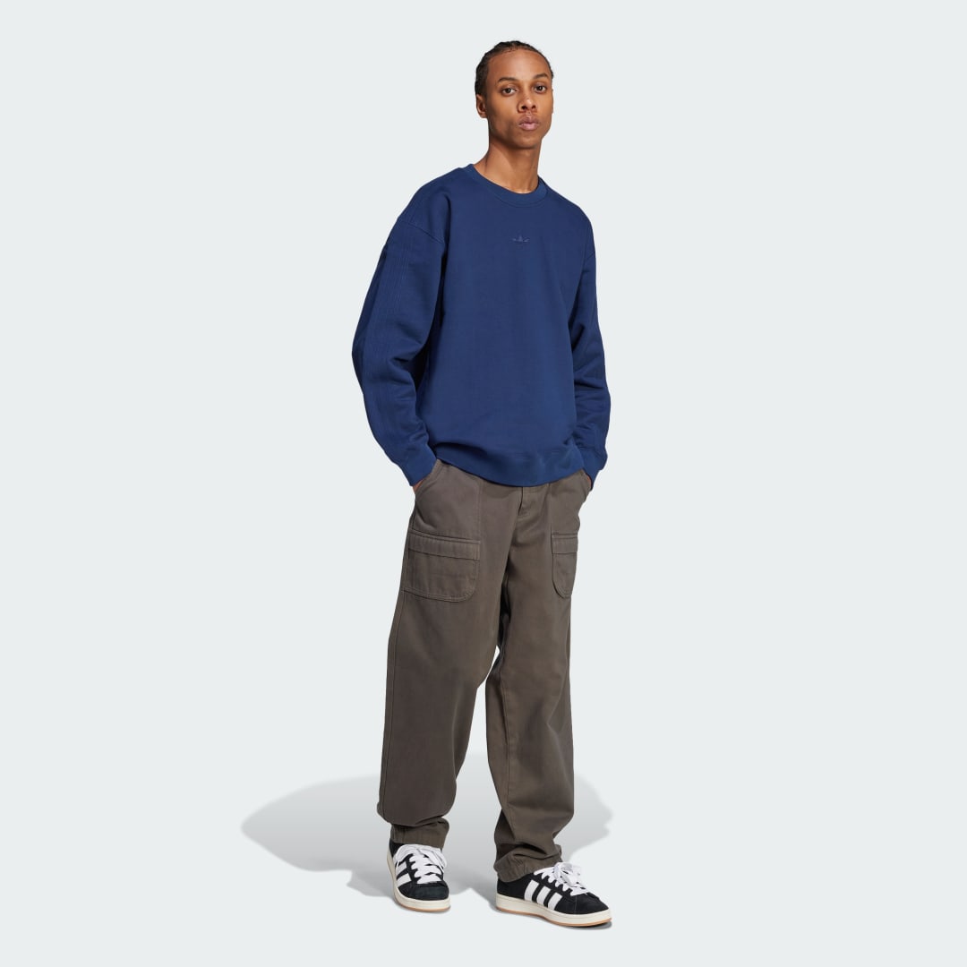 Adidas Premium Essentials Washed Workwear Cargo Joggers