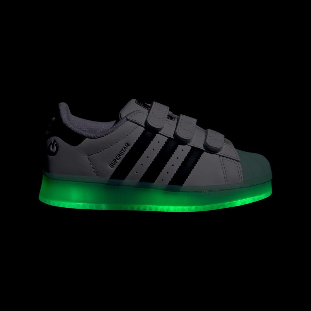 Adidas Superstar sneaker Cloud White / Semi Flash Aqua / Core Black