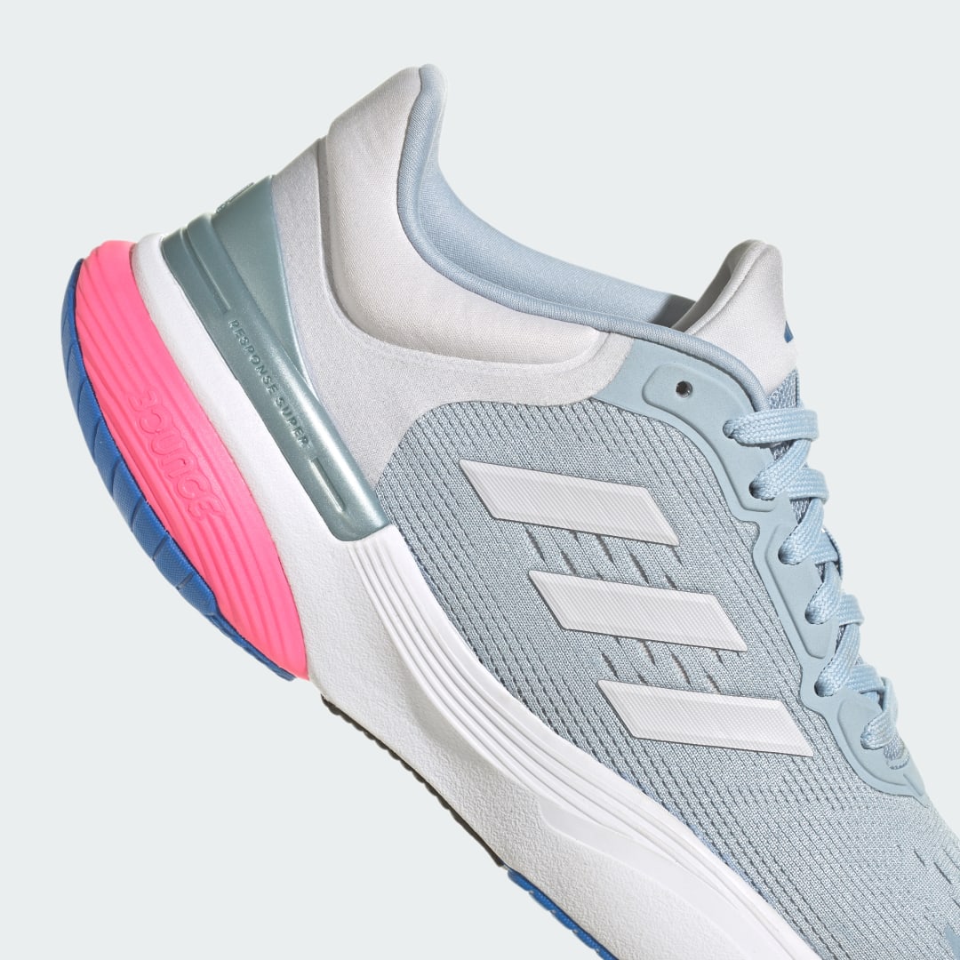 

adidas Tenis Response Super 3.0 Unisex, Wonder azul/dash gris/lucid rosa