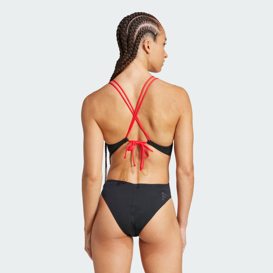 Maillot de bain 3 bandes dos en X Ripstream - vue 2