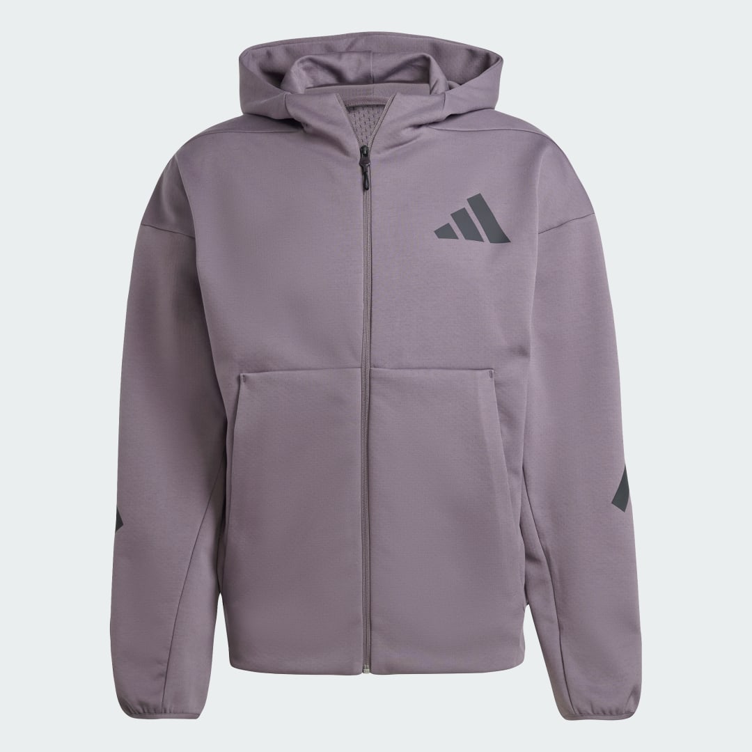 Nouvelle veste de survêtement à capuche entièrement zippée Z.N.E.