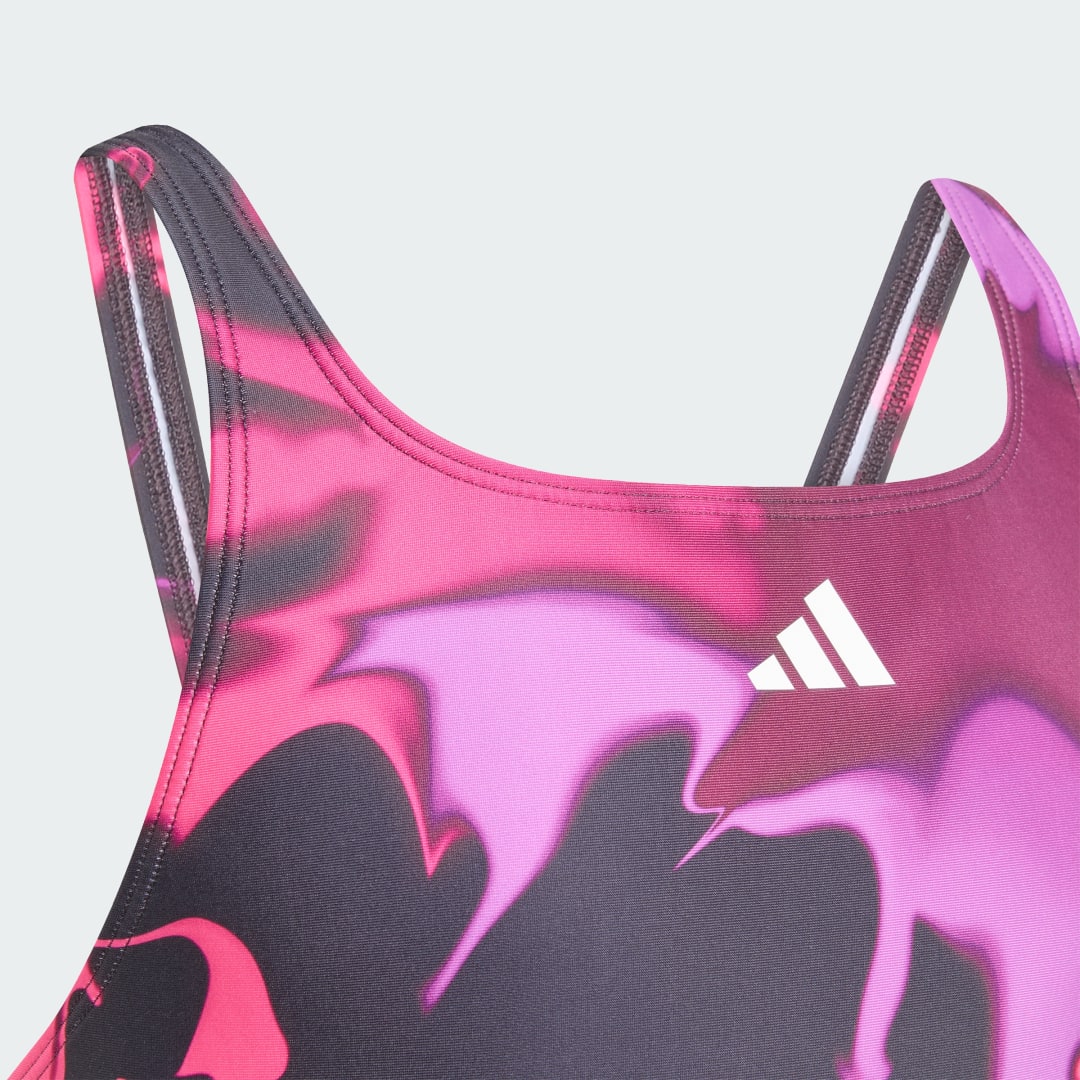 Thumbnail - Kinder Tie-Dye Badeanzug mit V-förmigem Rückendesign