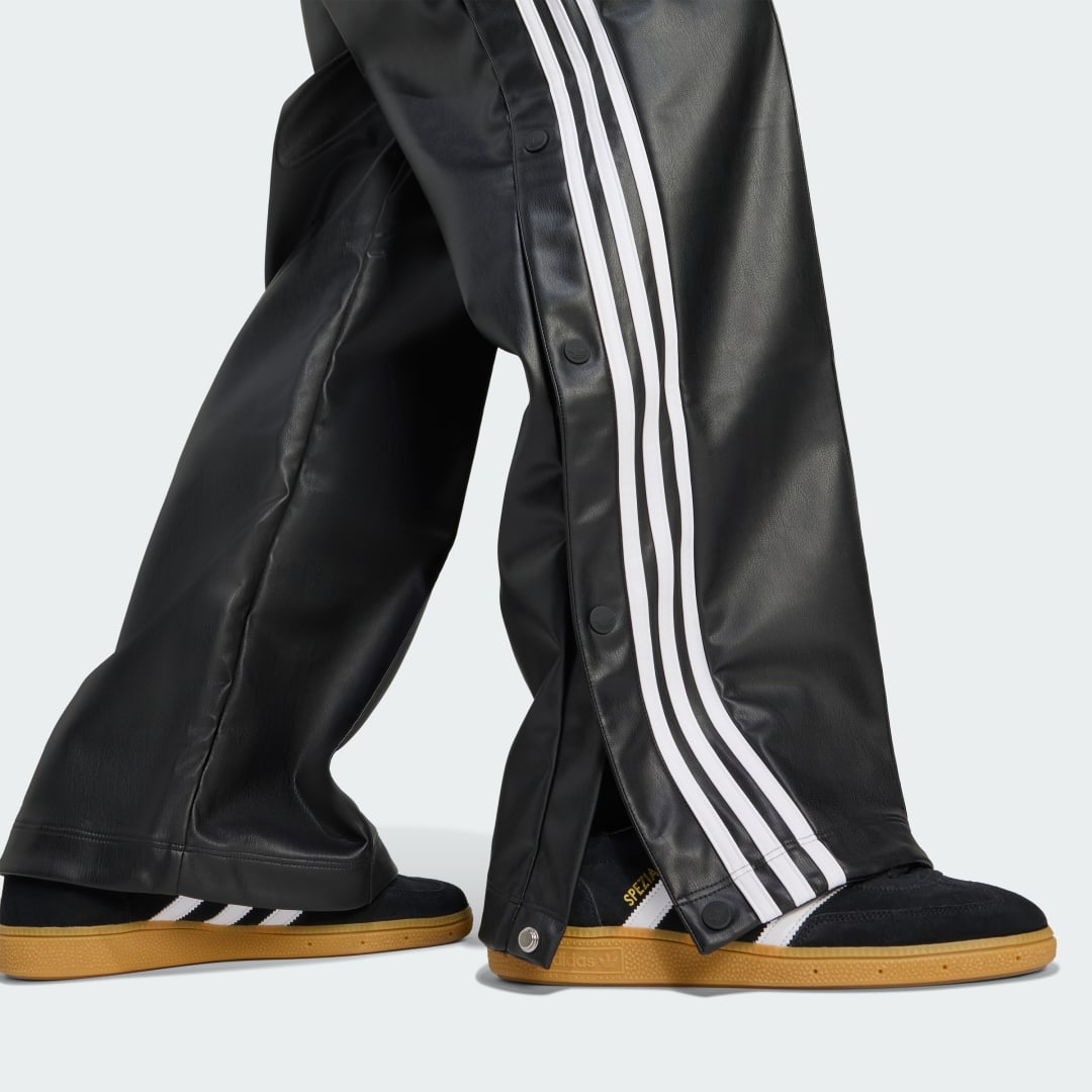 Adidas x Jeremy Scott Faux Leather Wide Broek