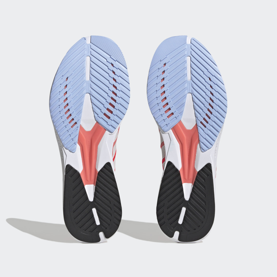 

adidas Tenis Adizero RC 5 Unisex, Solar rojo/blanco/coral fusion
