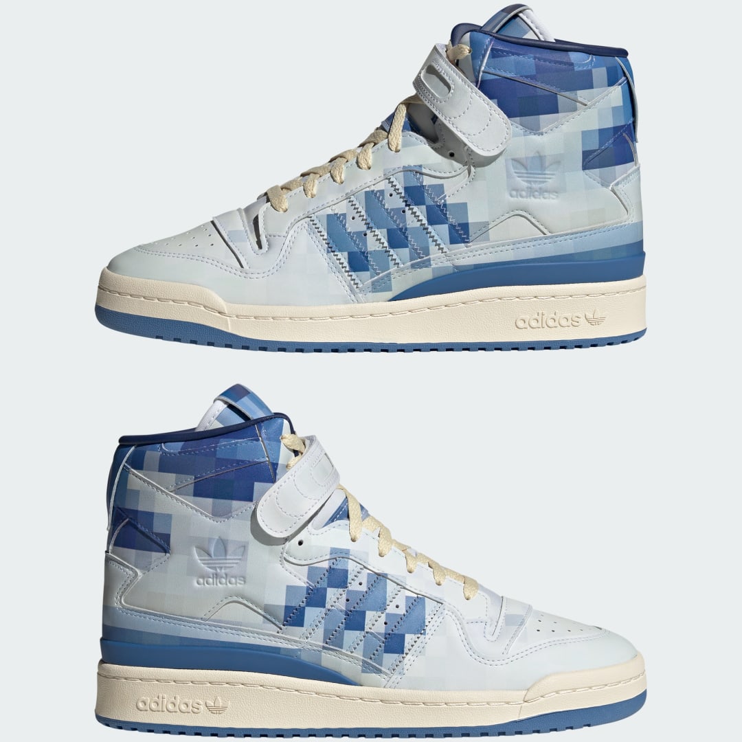 

adidas Forum 84 HI Closer Look (SYN) Unisex, Off blanco/trace royal/blanco
