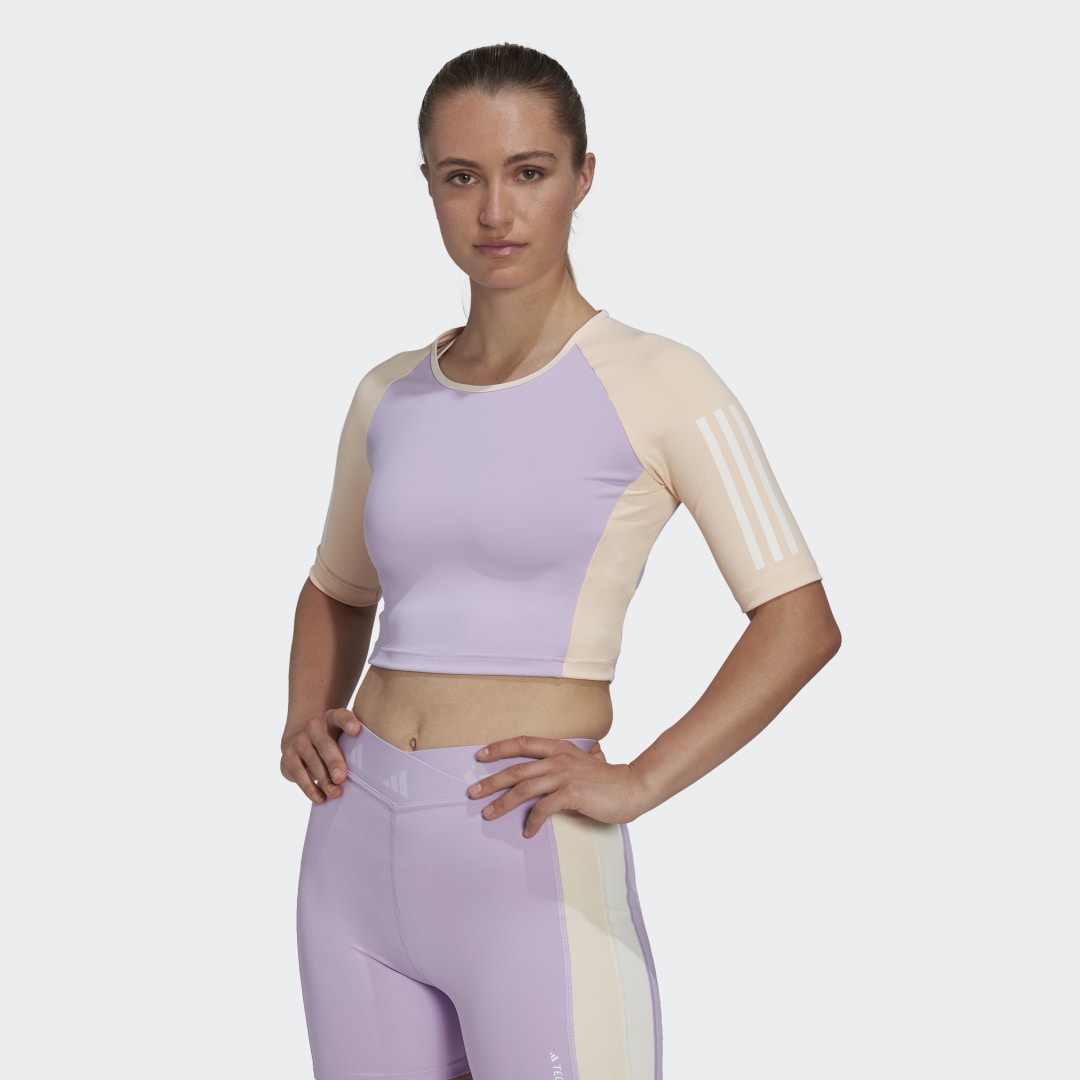 T-shirt Hyperglam Training Crop