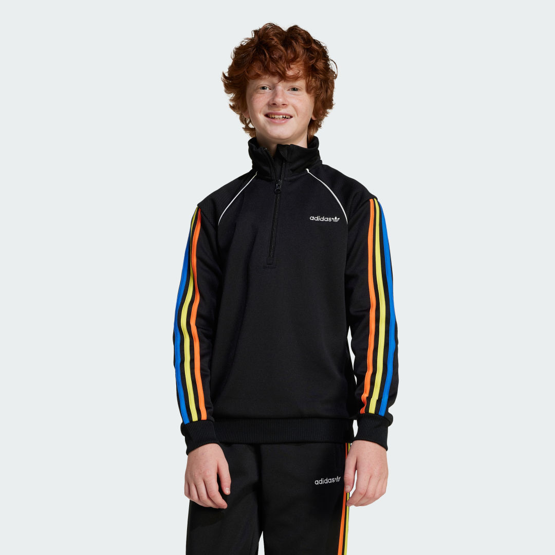 Thumbnail - Half Zip Kids Sweatshirt