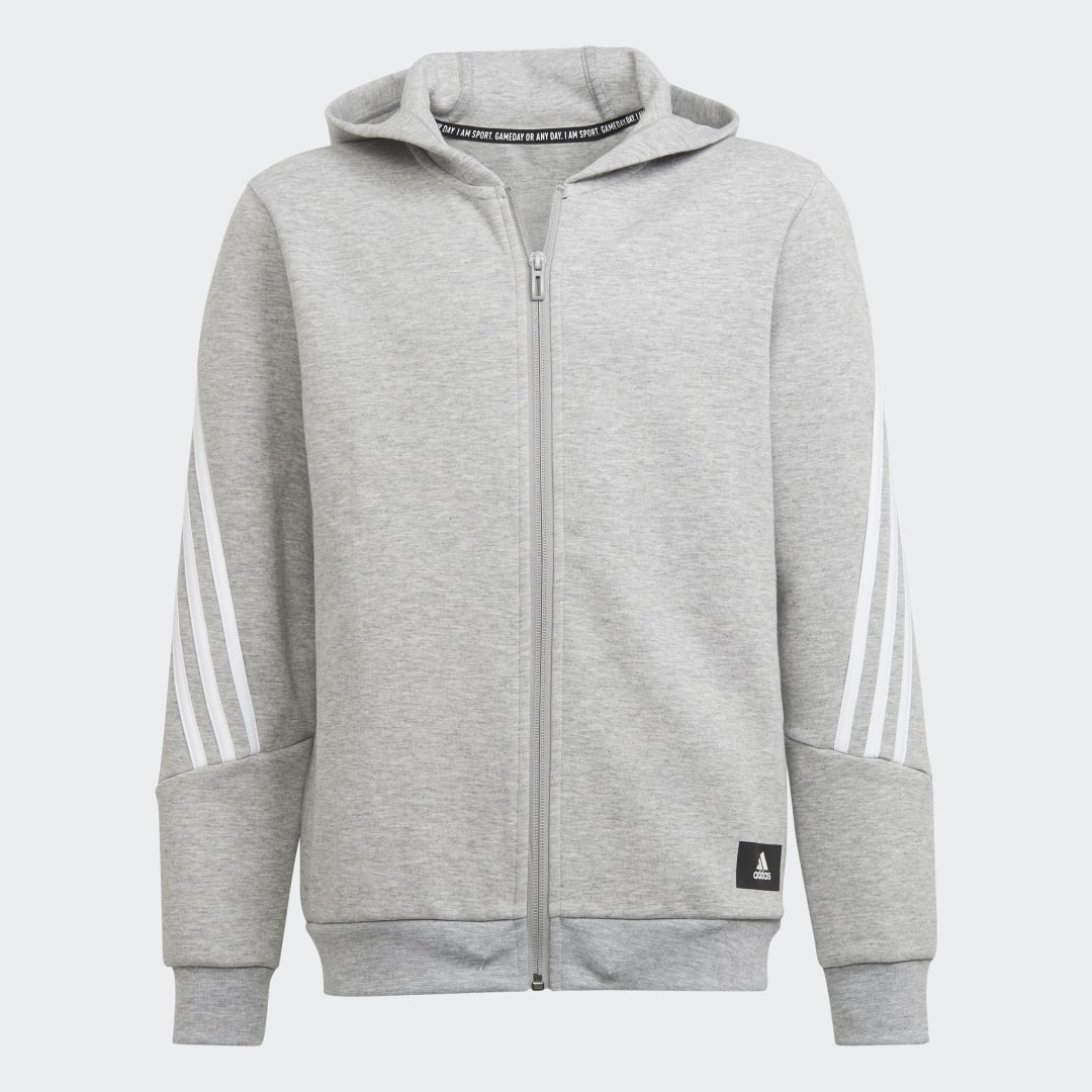 Image of Felpa con cappuccio Future Icons 3-Stripes Full-Zip cod002