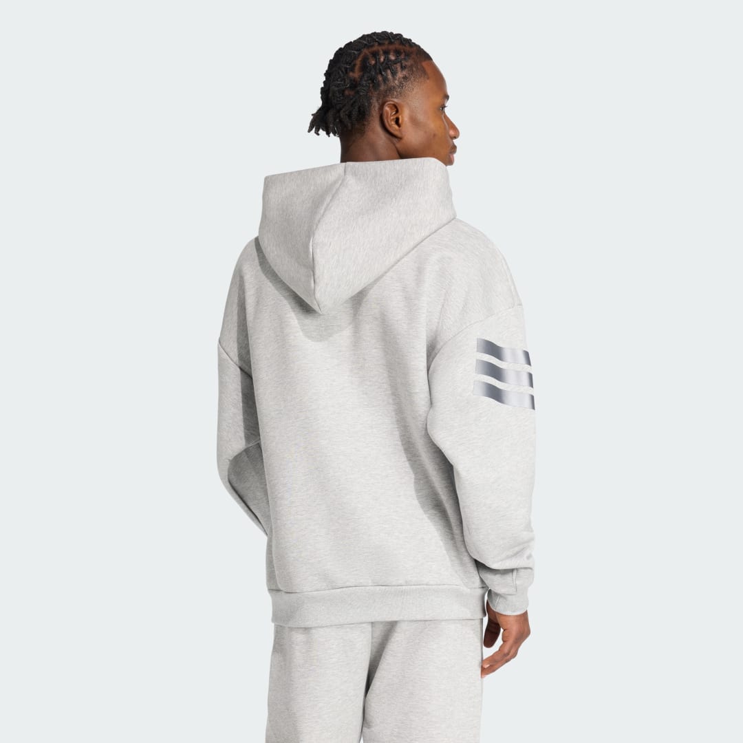Sweat shirt à capuche 3bandes Future Icons - vue 6