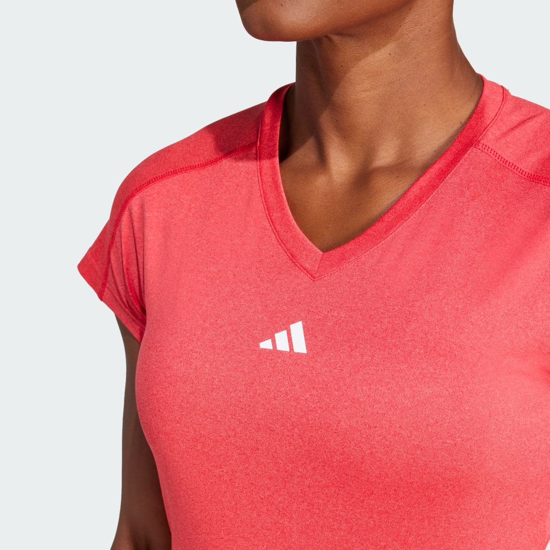 Adidas AEROREADY Train Essentials Minimal Branding V-hals T-shirt