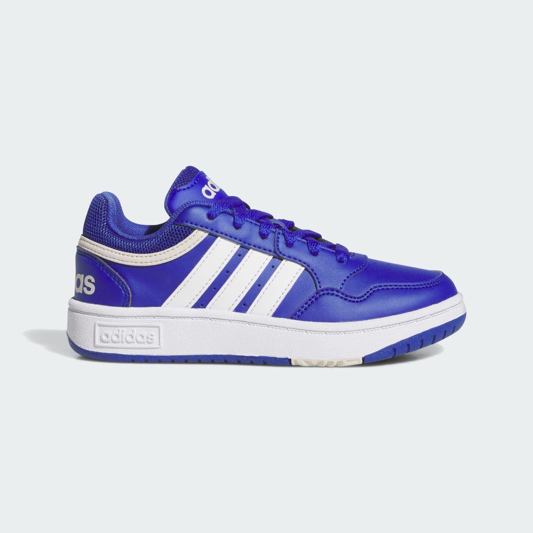 

adidas Tenis Hoops Niño, Royal azul/blanco/orbit gris